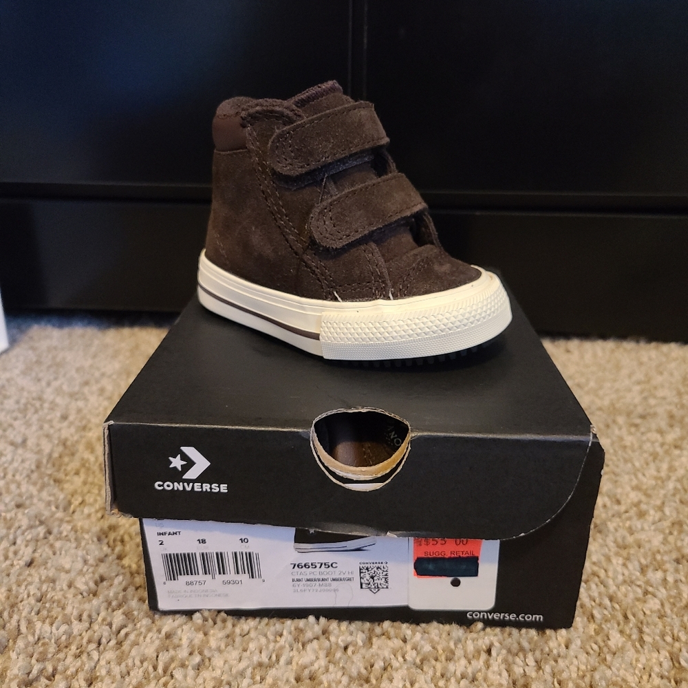 Suede sneakers